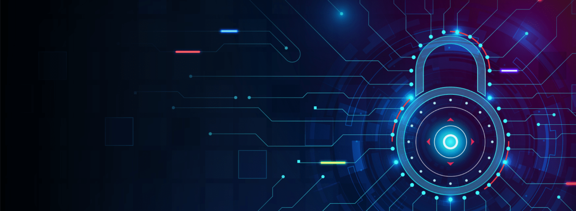 Stock image of circuitry.